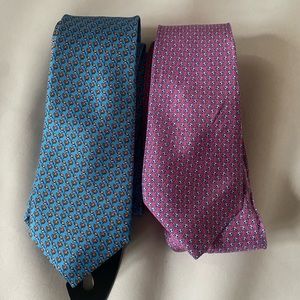 New Set of 2 TM Lewin silk tie